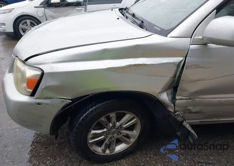 2006 Toyota Highlander Hybrid V6 из США, поврежденный, VIN JTEEW21A460015886